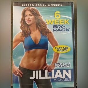 Jillian Michaels DVD- 6 Week Six Pack-
NEW!
